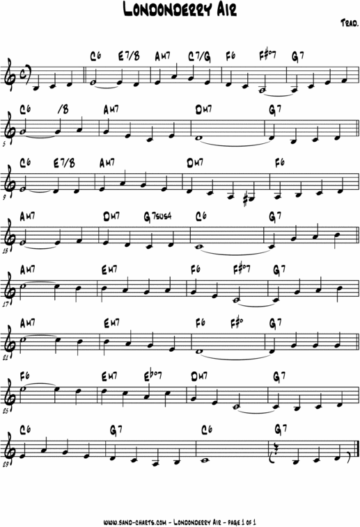 Product picture Danny Boy (Londonderry Air)